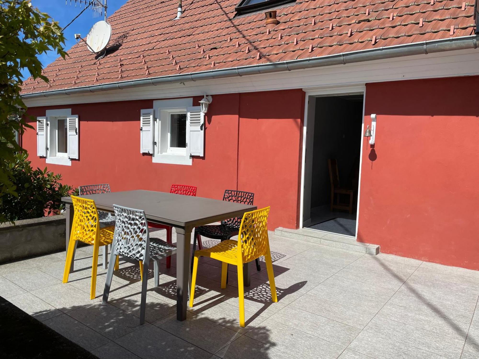 Villa Chamois Rouge Geishouse Exterior foto